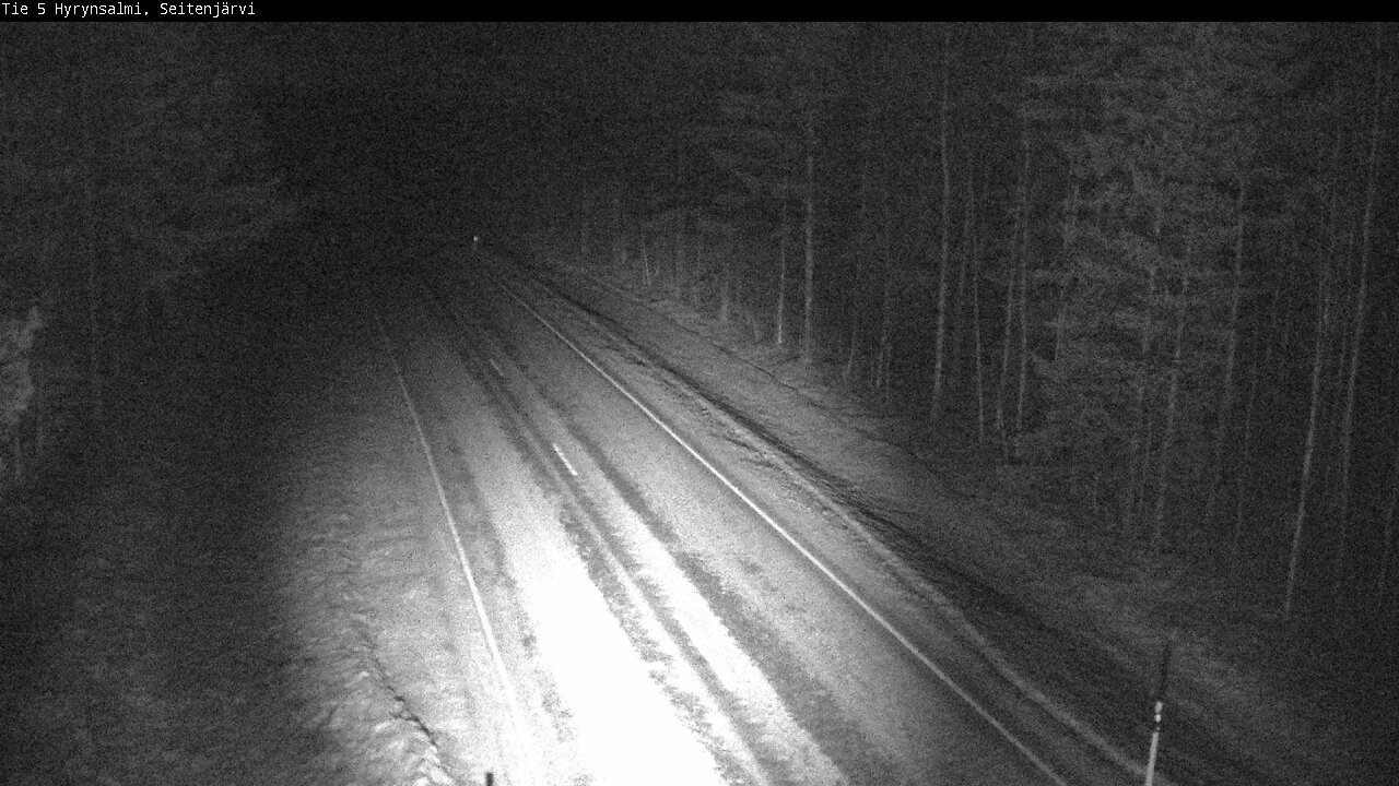 Kelikamerat Kuva Tie 5 Hyrynsalmi, Seitenjärvi, Hyrynsalmi, Kainuu