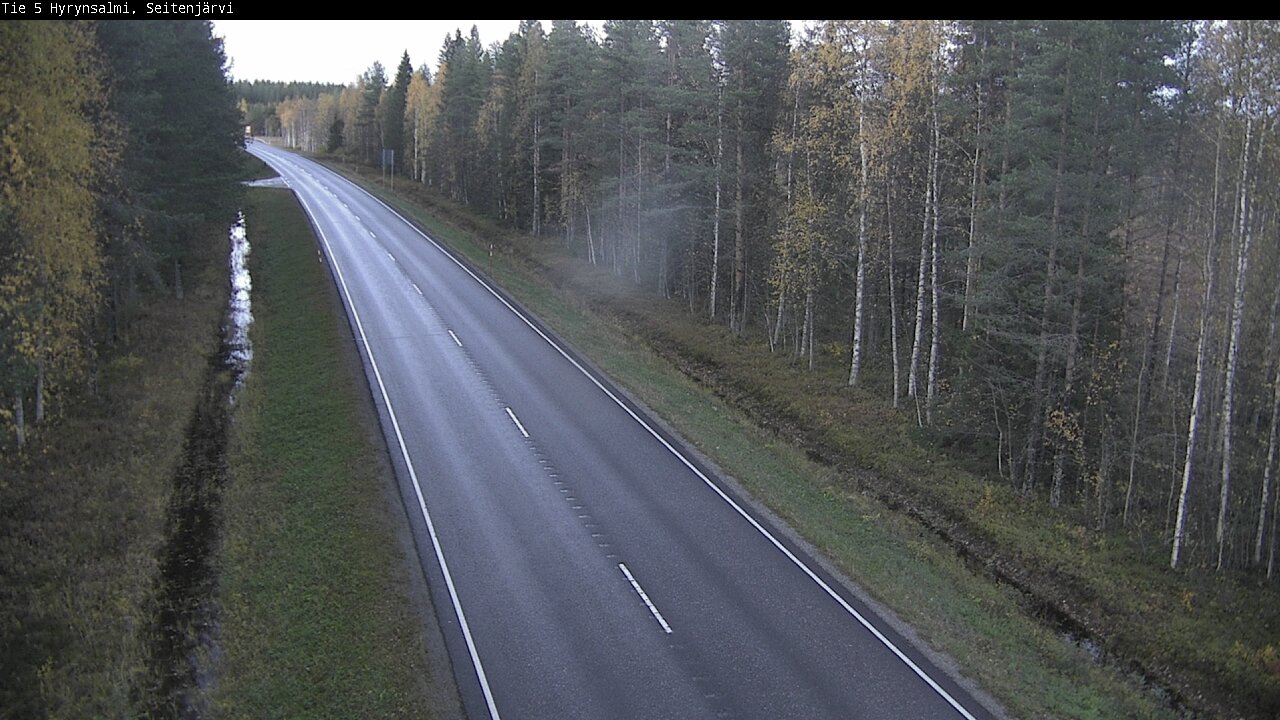 Kelikamerat Kuva Tie 5 Hyrynsalmi, Seitenjärvi, Hyrynsalmi, Kainuu