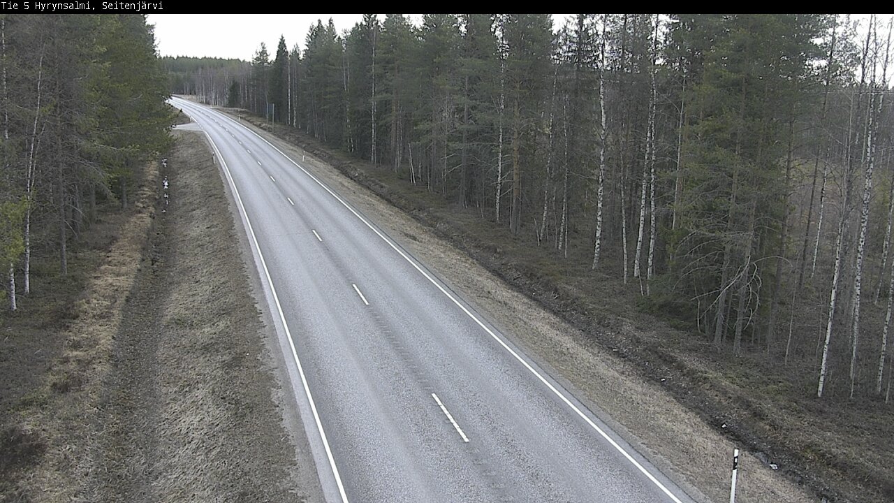 Kelikamerat Kuva Tie 5 Hyrynsalmi, Seitenjärvi, Hyrynsalmi, Kainuu