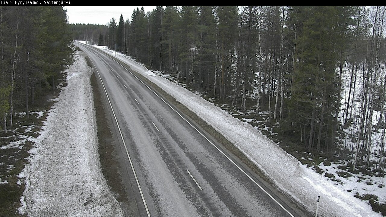 Kelikamerat Kuva Tie 5 Hyrynsalmi, Seitenjärvi, Hyrynsalmi, Kainuu
