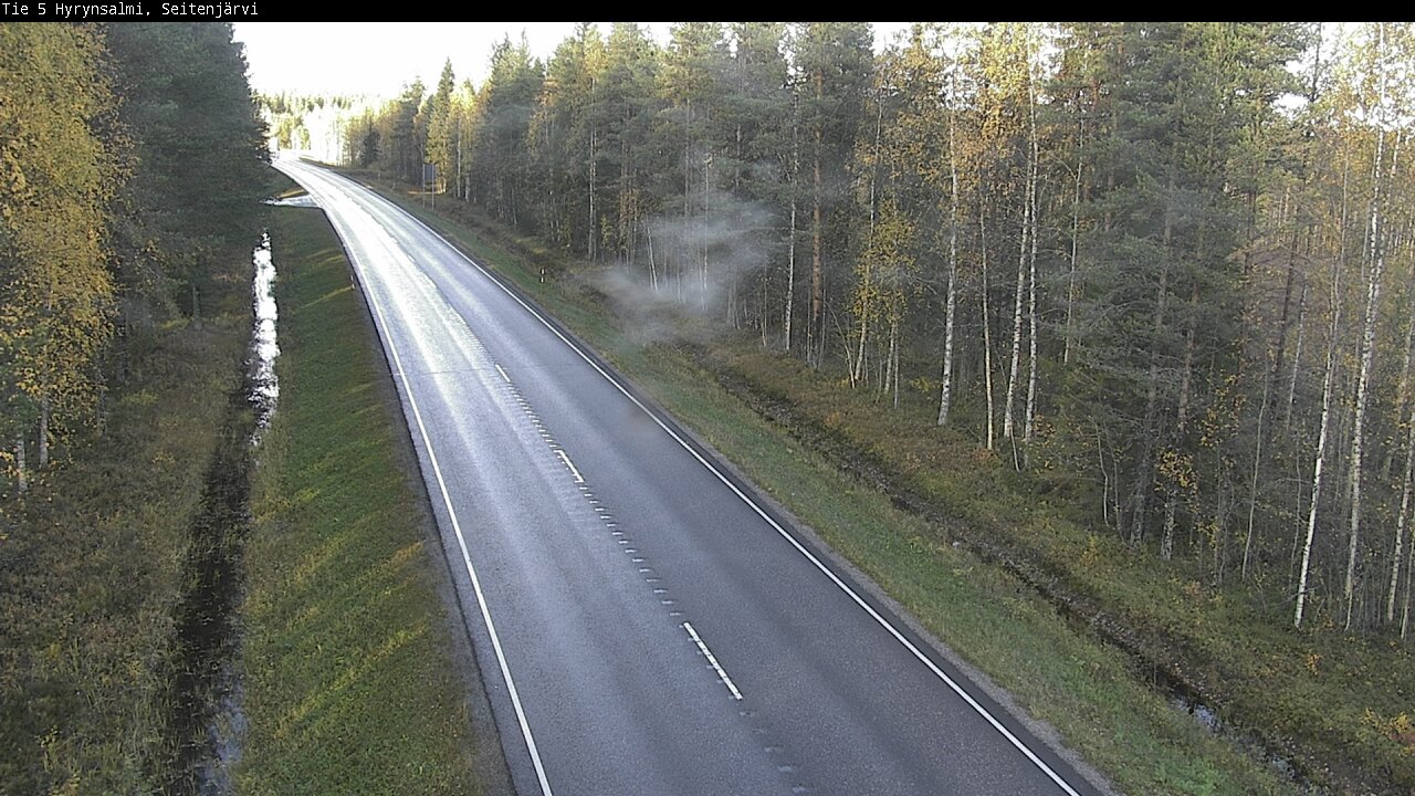 Kelikamerat Kuva Tie 5 Hyrynsalmi, Seitenjärvi, Hyrynsalmi, Kainuu