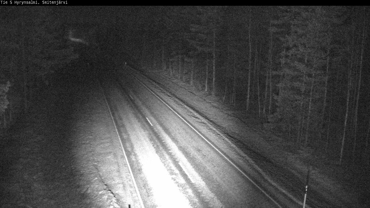 Kelikamerat Kuva Tie 5 Hyrynsalmi, Seitenjärvi, Hyrynsalmi, Kainuu