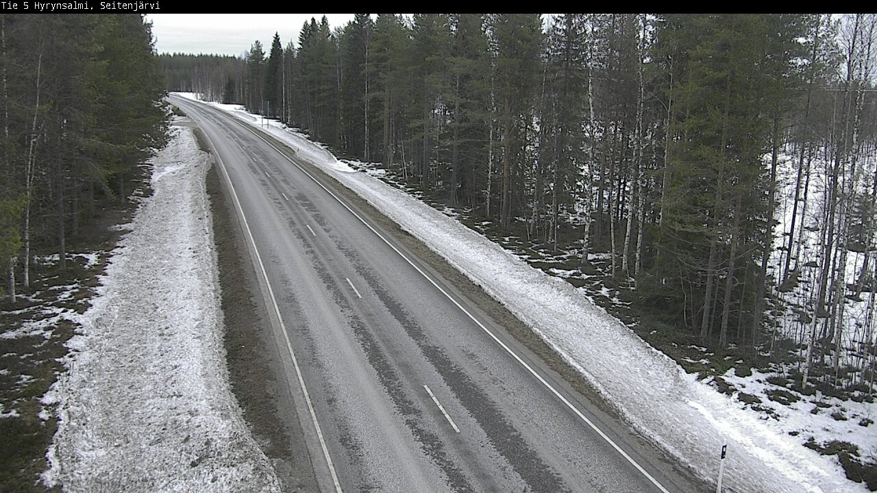 Kelikamerat Kuva Tie 5 Hyrynsalmi, Seitenjärvi, Hyrynsalmi, Kainuu