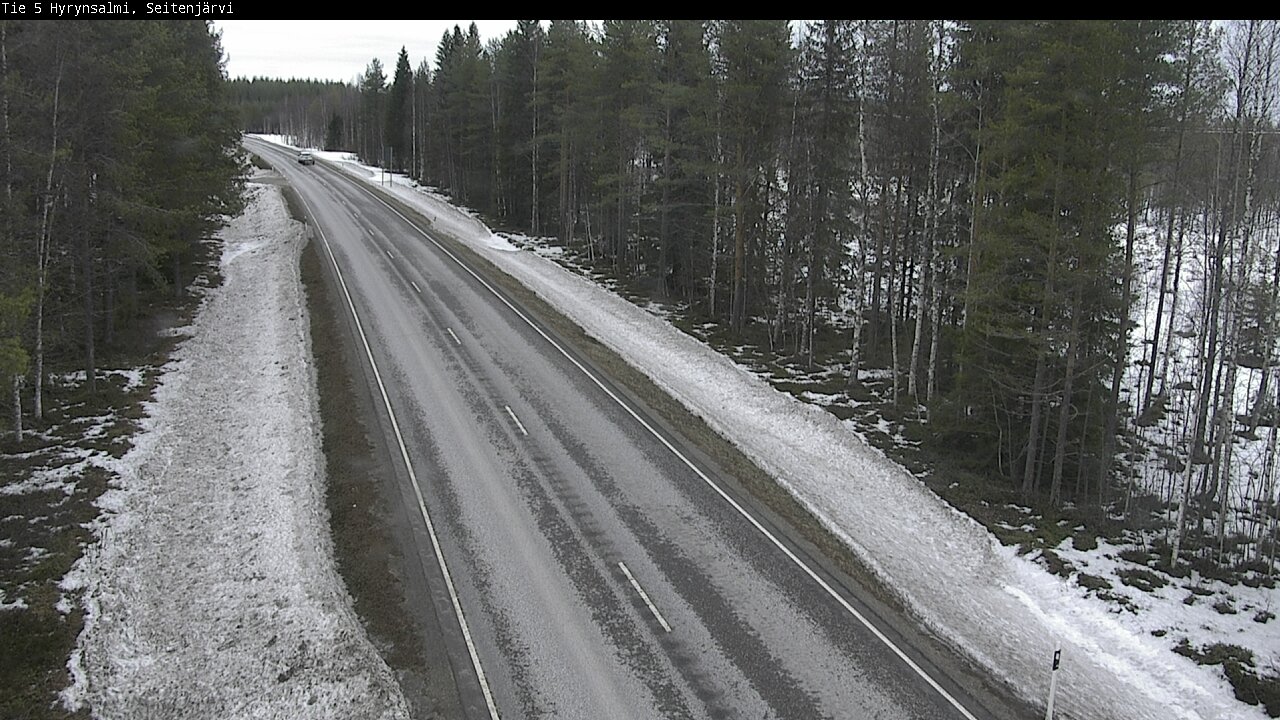 Kelikamerat Kuva Tie 5 Hyrynsalmi, Seitenjärvi, Hyrynsalmi, Kainuu