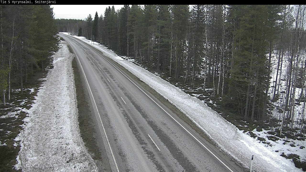 Kelikamerat Kuva Tie 5 Hyrynsalmi, Seitenjärvi, Hyrynsalmi, Kainuu