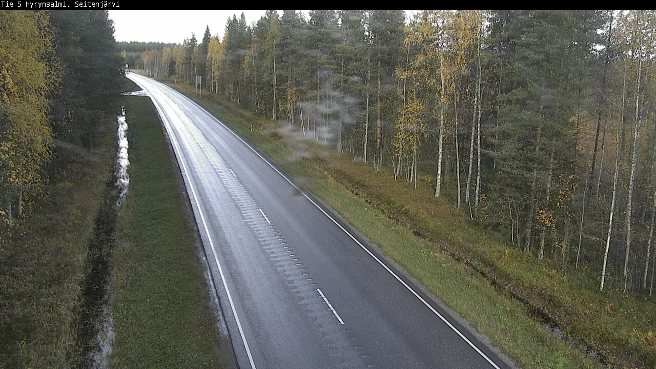 Kelikamerat Kuva Tie 5 Hyrynsalmi, Seitenjärvi, Hyrynsalmi, Kainuu