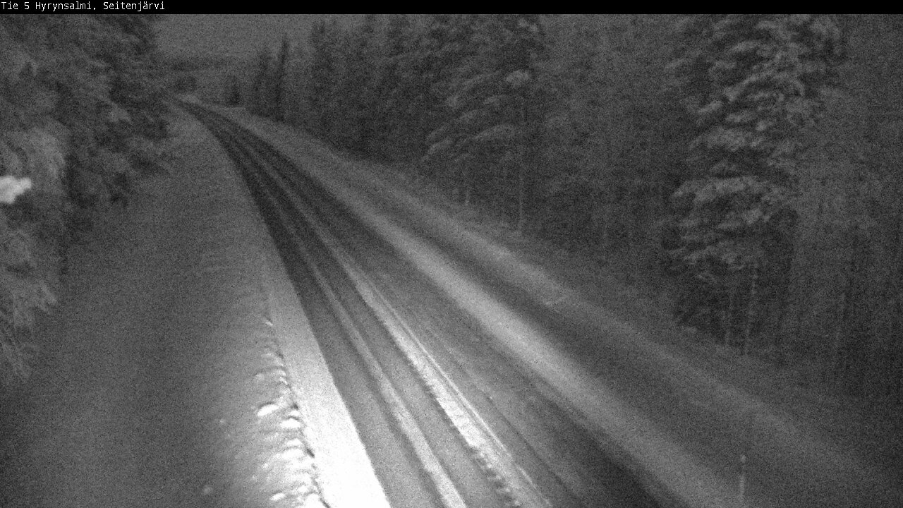 Kelikamerat Kuva Tie 5 Hyrynsalmi, Seitenjärvi, Hyrynsalmi, Kainuu