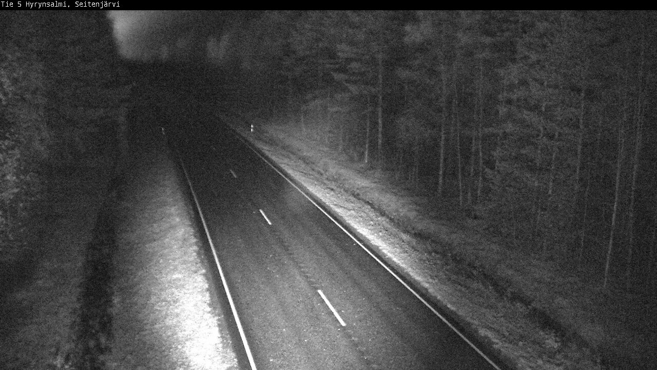 Kelikamerat Kuva Tie 5 Hyrynsalmi, Seitenjärvi, Hyrynsalmi, Kainuu