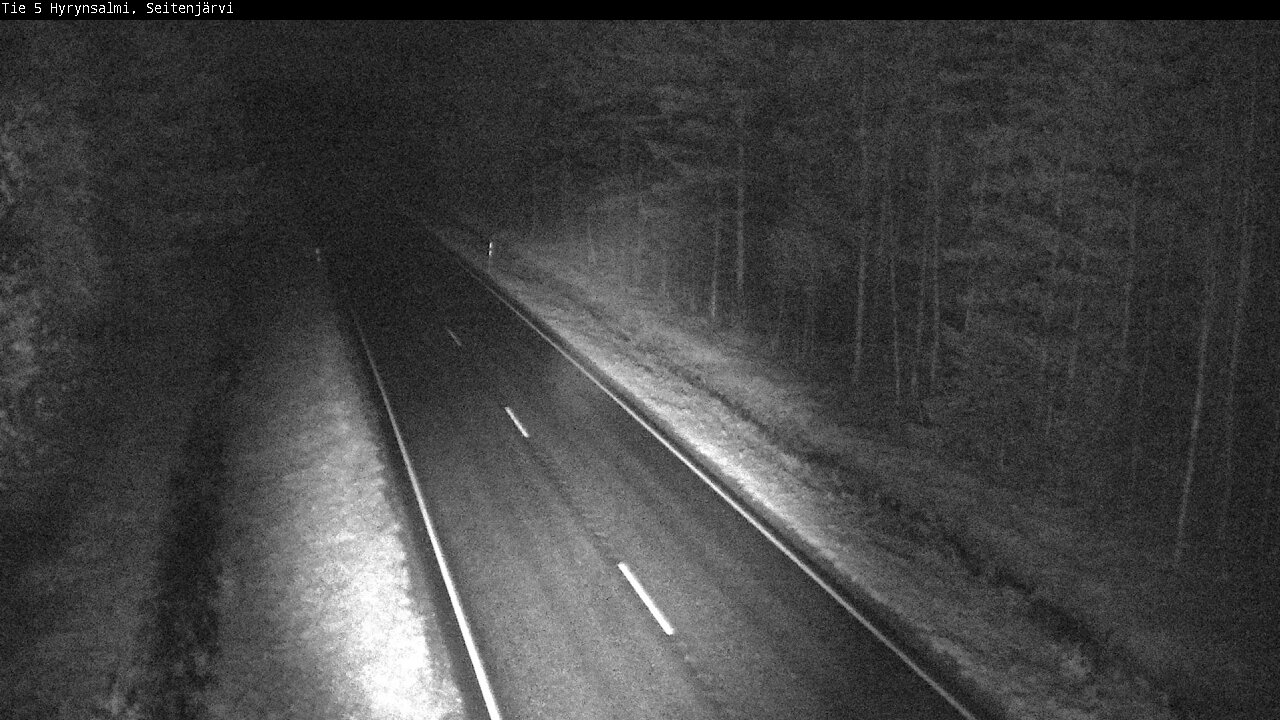 Kelikamerat Kuva Tie 5 Hyrynsalmi, Seitenjärvi, Hyrynsalmi, Kainuu