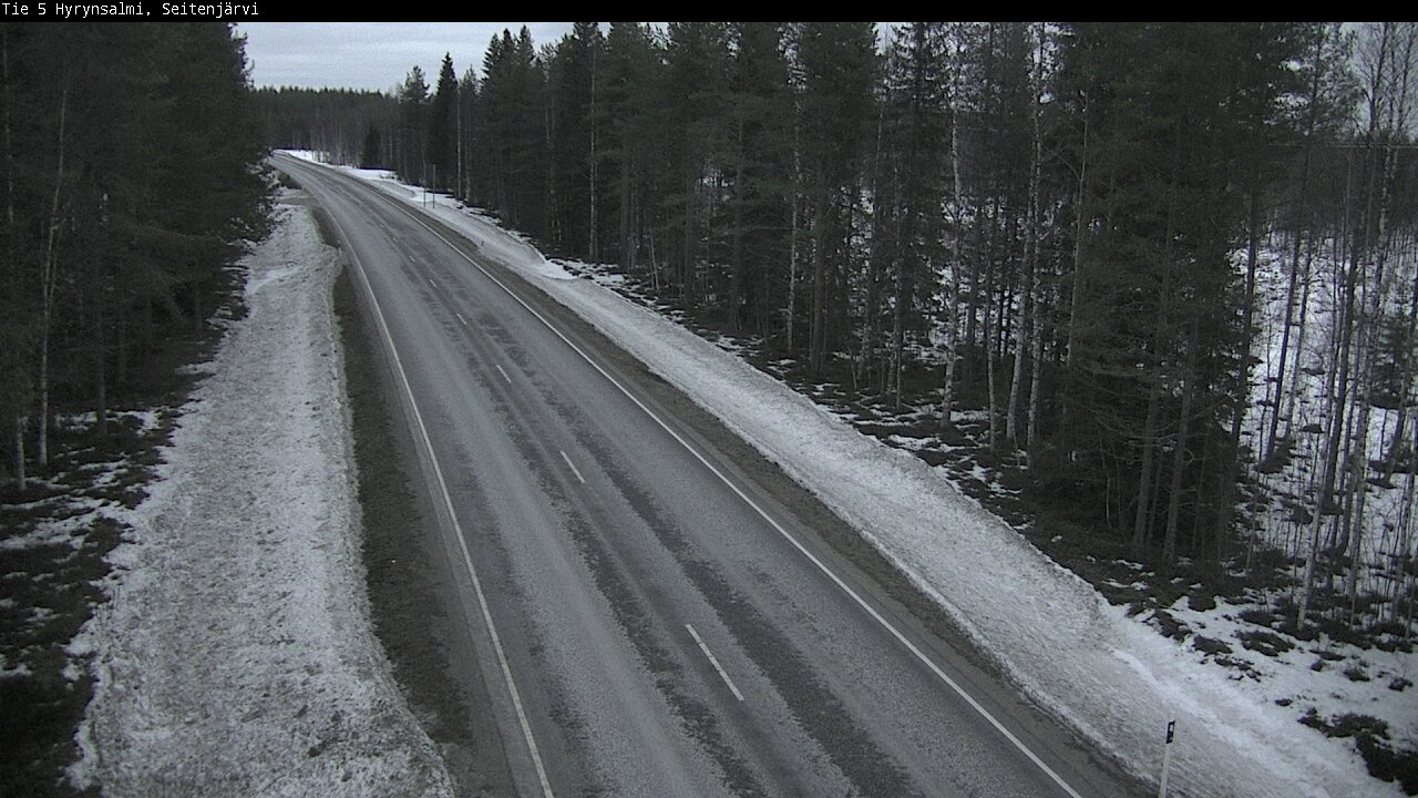 Kelikamerat Kuva Tie 5 Hyrynsalmi, Seitenjärvi, Hyrynsalmi, Kainuu