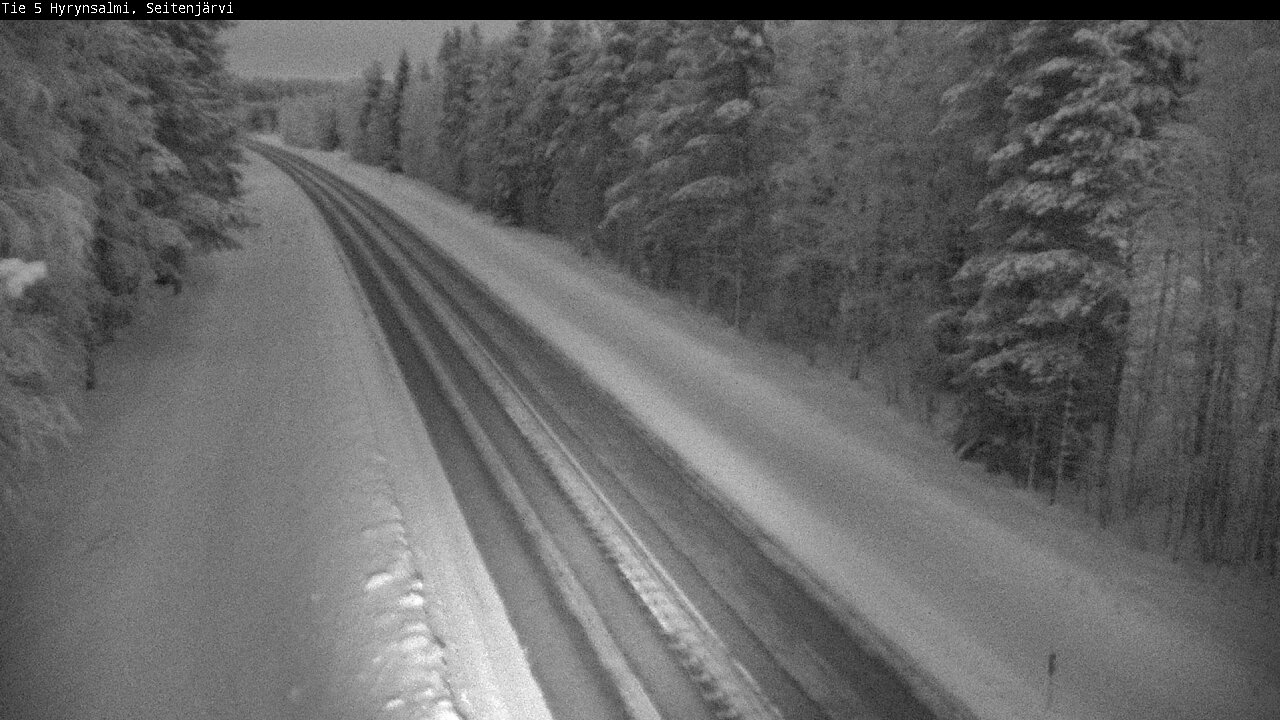 Kelikamerat Kuva Tie 5 Hyrynsalmi, Seitenjärvi, Hyrynsalmi, Kainuu