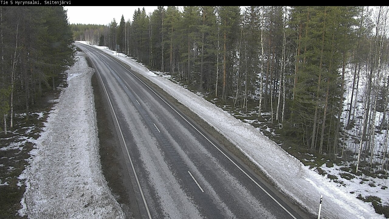 Kelikamerat Kuva Tie 5 Hyrynsalmi, Seitenjärvi, Hyrynsalmi, Kainuu