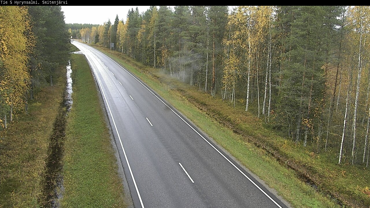 Kelikamerat Kuva Tie 5 Hyrynsalmi, Seitenjärvi, Hyrynsalmi, Kainuu