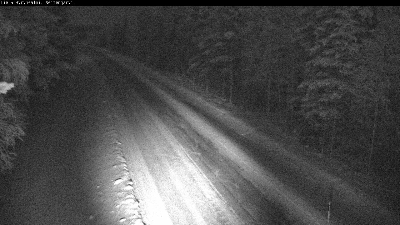 Kelikamerat Kuva Tie 5 Hyrynsalmi, Seitenjärvi, Hyrynsalmi, Kainuu