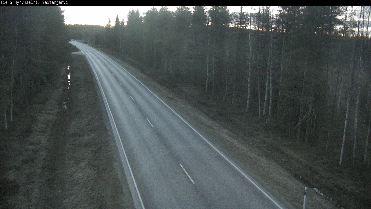 Kelikamerat Kuva Tie 5 Hyrynsalmi, Seitenjärvi, Hyrynsalmi, Kainuu