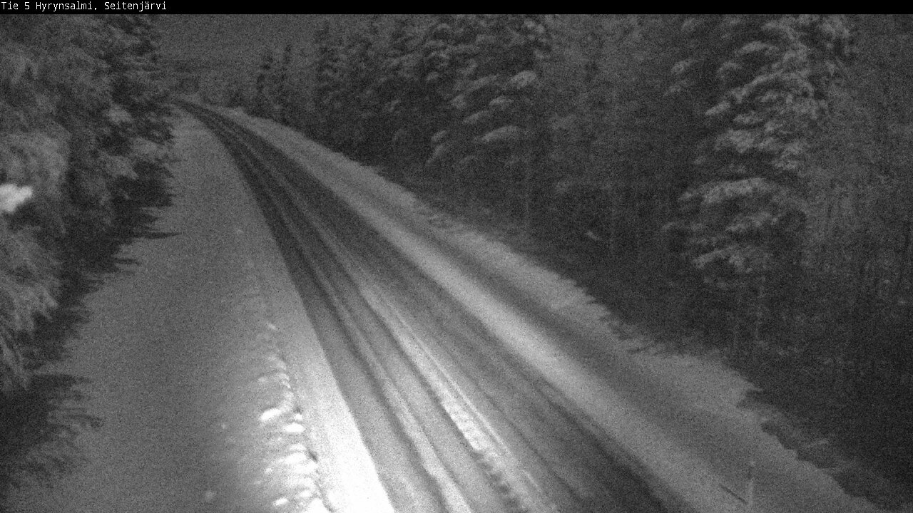 Kelikamerat Kuva Tie 5 Hyrynsalmi, Seitenjärvi, Hyrynsalmi, Kainuu