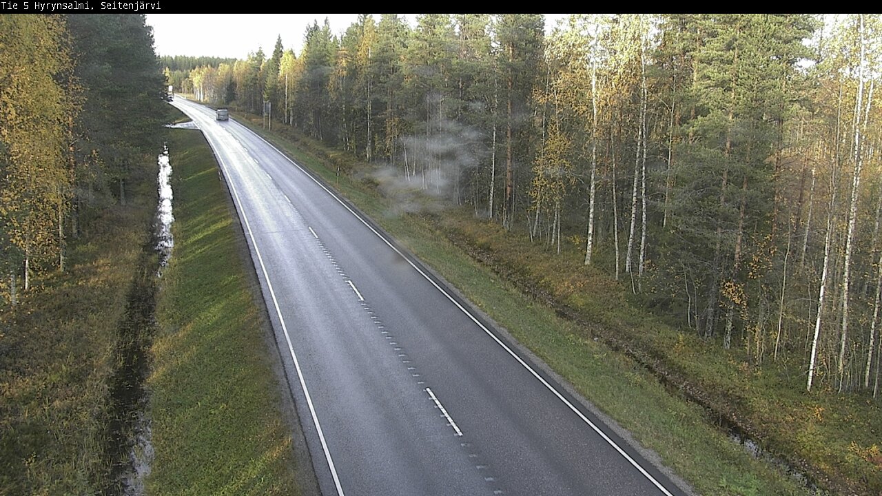 Kelikamerat Kuva Tie 5 Hyrynsalmi, Seitenjärvi, Hyrynsalmi, Kainuu