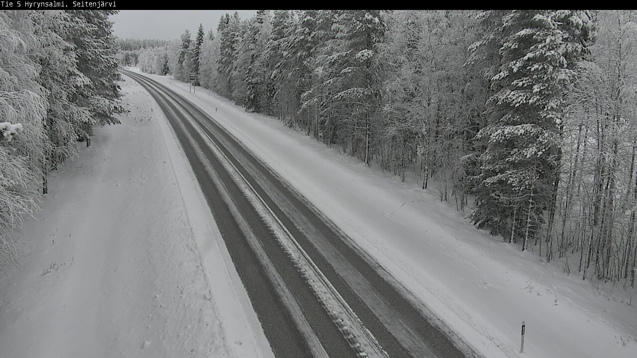 Kelikamerat Kuva Tie 5 Hyrynsalmi, Seitenjärvi, Hyrynsalmi, Kainuu