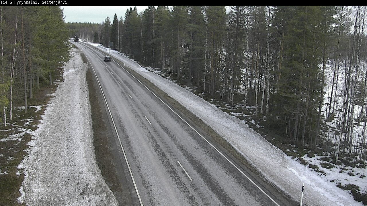 Kelikamerat Kuva Tie 5 Hyrynsalmi, Seitenjärvi, Hyrynsalmi, Kainuu