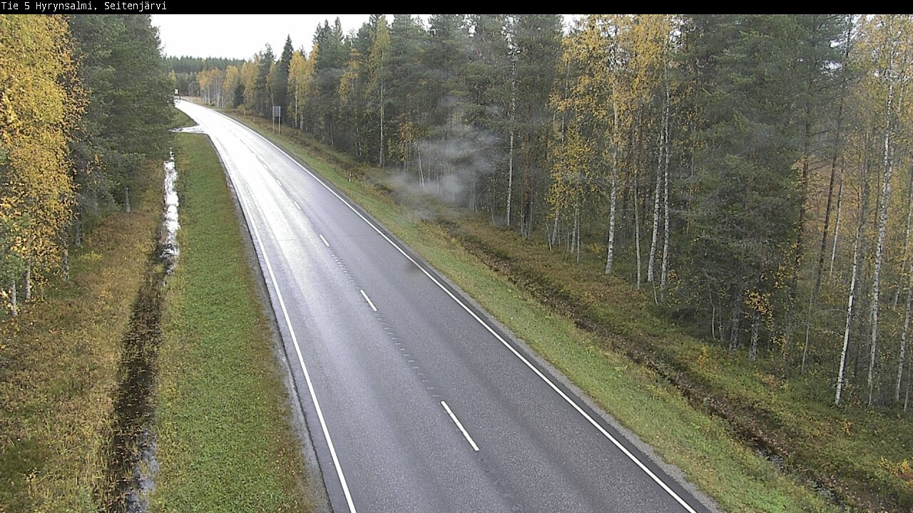 Kelikamerat Kuva Tie 5 Hyrynsalmi, Seitenjärvi, Hyrynsalmi, Kainuu