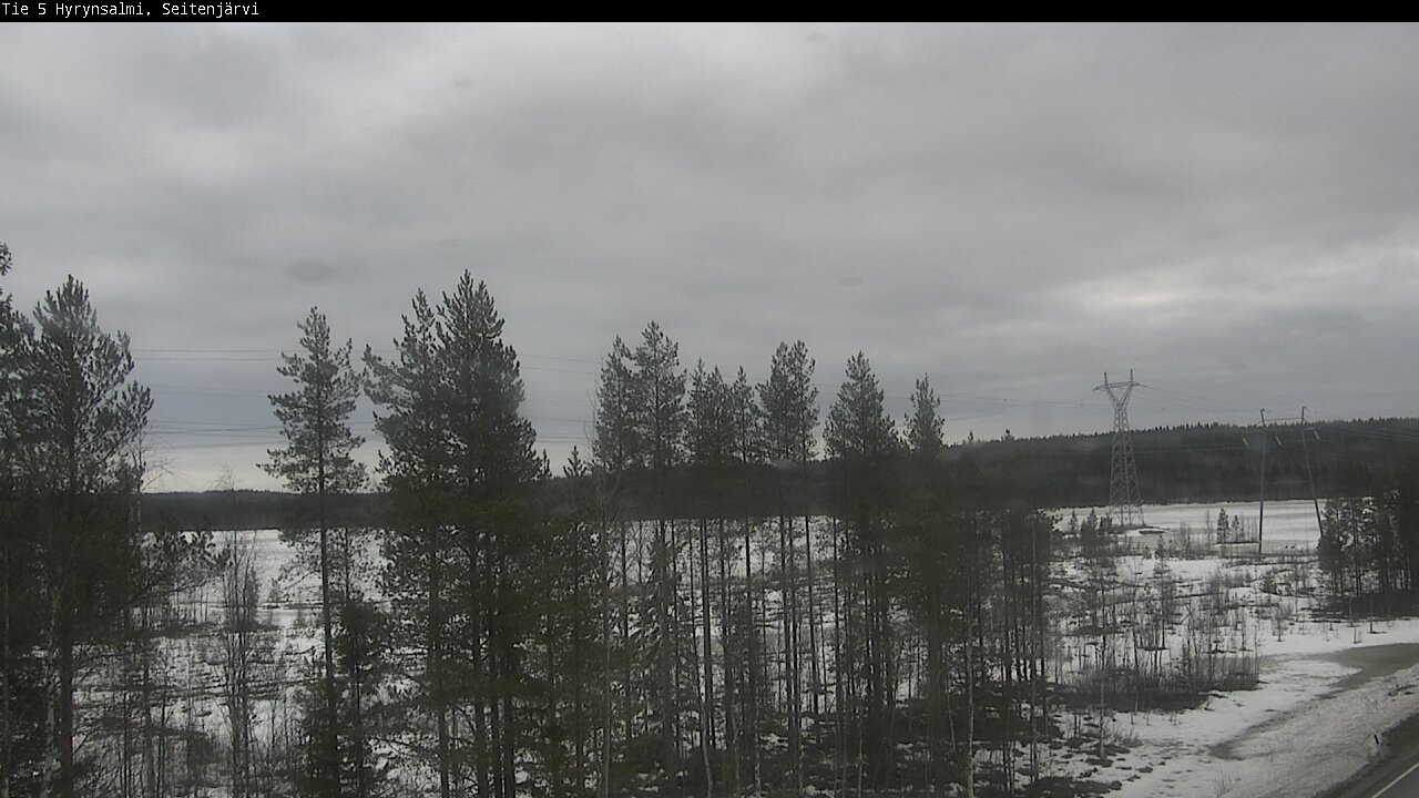 Kelikamerat Kuva Tie 5 Hyrynsalmi, Seitenjärvi, Hyrynsalmi, Kainuu