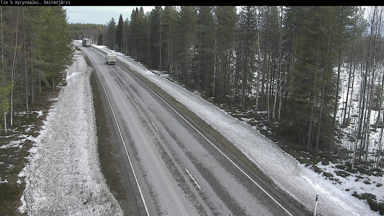 Kelikamerat Kuva Tie 5 Hyrynsalmi, Seitenjärvi, Hyrynsalmi, Kainuu