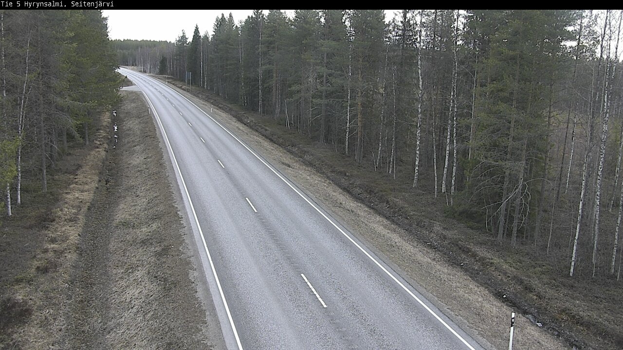 Kelikamerat Kuva Tie 5 Hyrynsalmi, Seitenjärvi, Hyrynsalmi, Kainuu