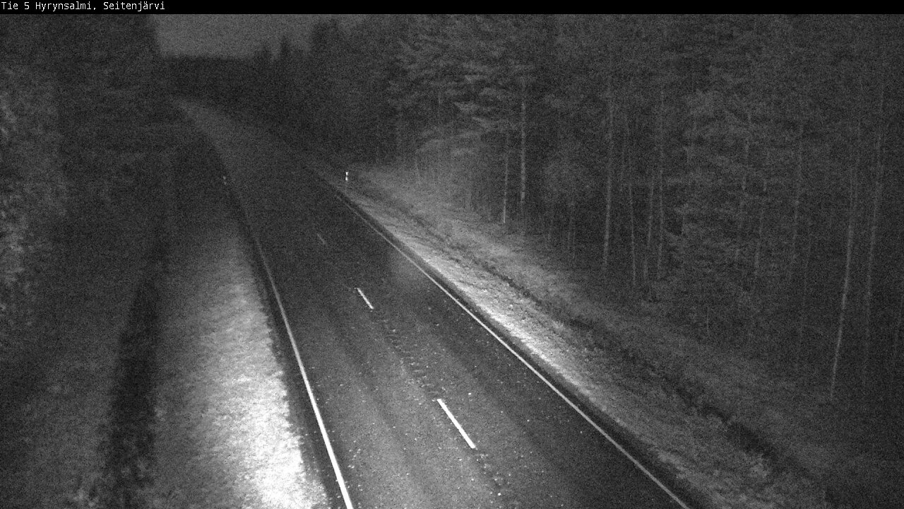Kelikamerat Kuva Tie 5 Hyrynsalmi, Seitenjärvi, Hyrynsalmi, Kainuu