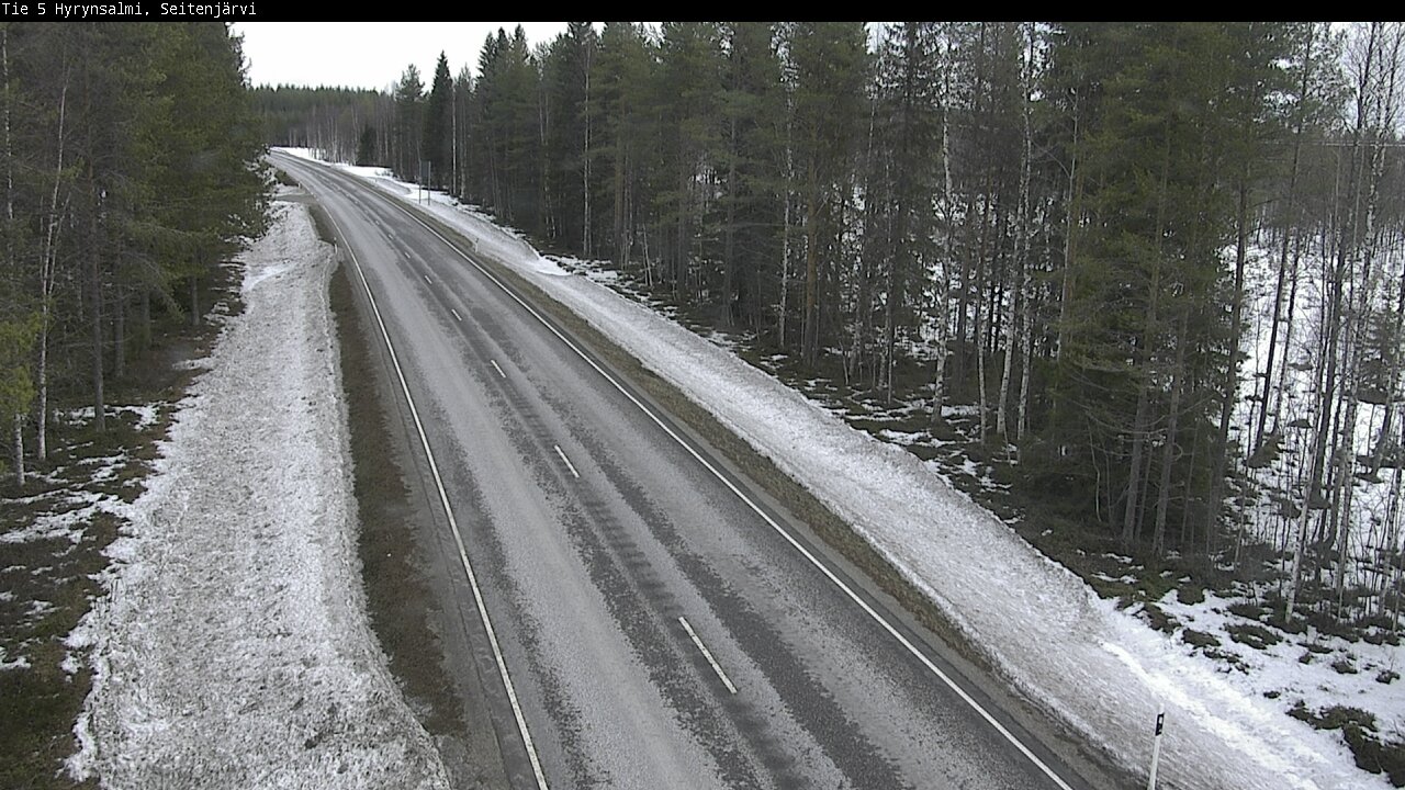 Kelikamerat Kuva Tie 5 Hyrynsalmi, Seitenjärvi, Hyrynsalmi, Kainuu