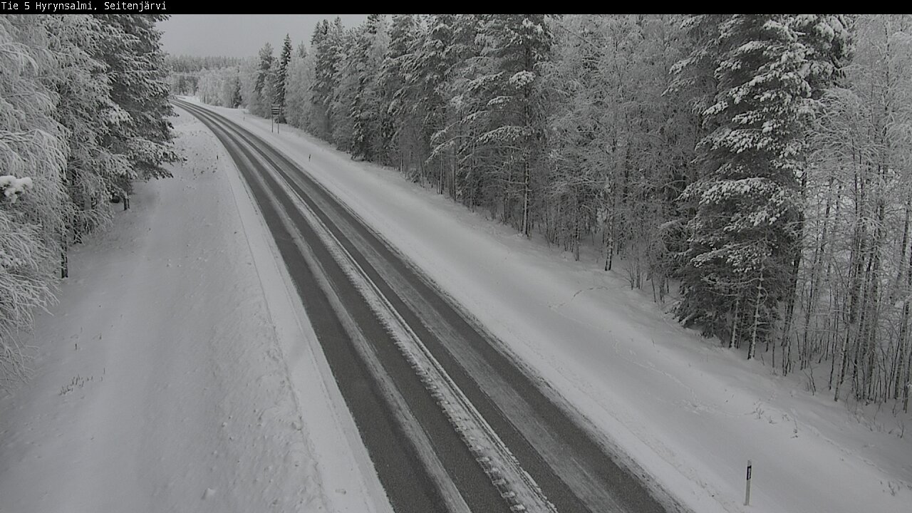 Kelikamerat Kuva Tie 5 Hyrynsalmi, Seitenjärvi, Hyrynsalmi, Kainuu