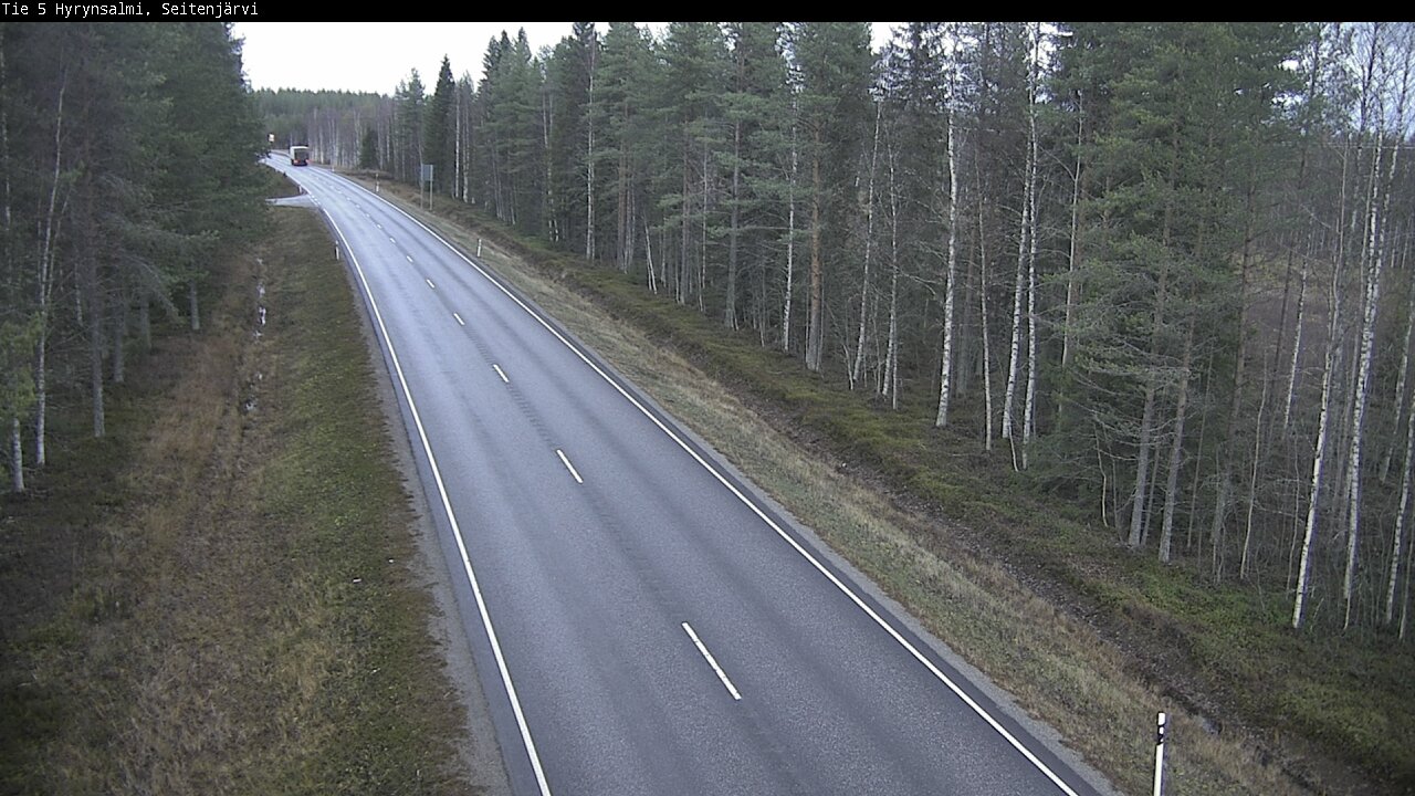 Kelikamerat Kuva Tie 5 Hyrynsalmi, Seitenjärvi, Hyrynsalmi, Kainuu