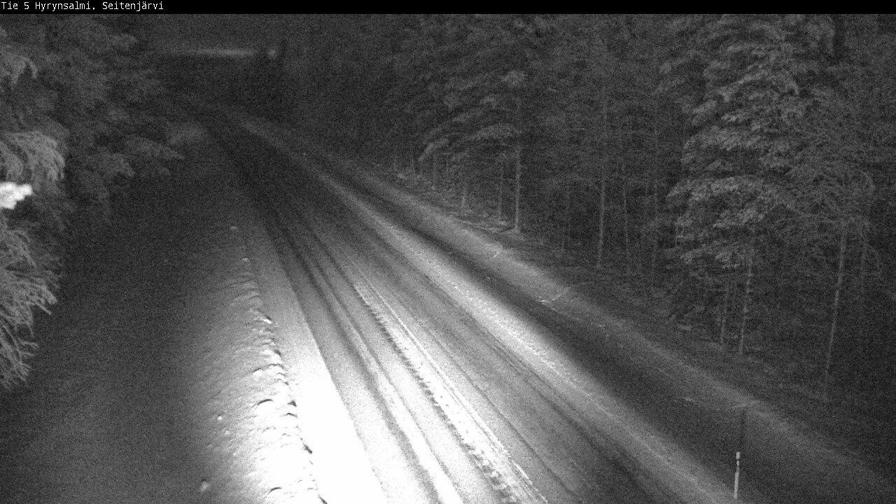 Kelikamerat Kuva Tie 5 Hyrynsalmi, Seitenjärvi, Hyrynsalmi, Kainuu