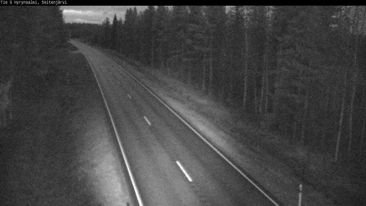 Kelikamerat Kuva Tie 5 Hyrynsalmi, Seitenjärvi, Hyrynsalmi, Kainuu