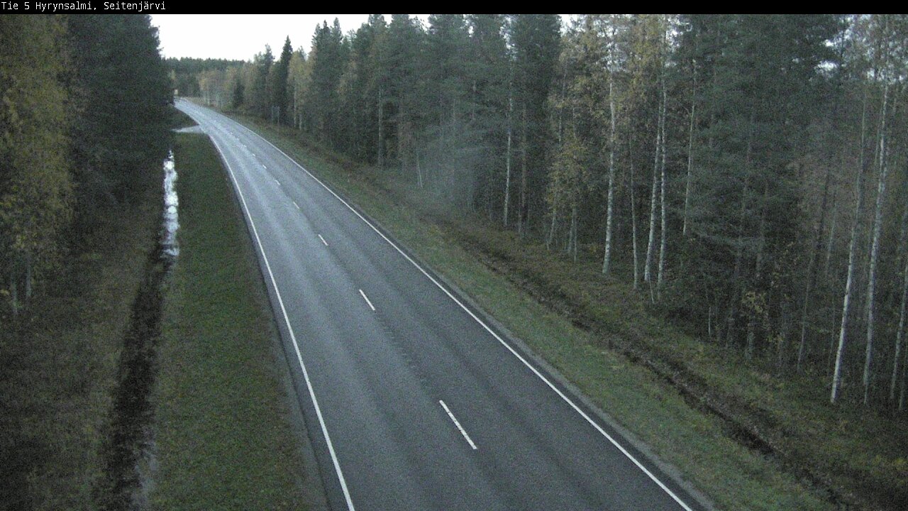 Kelikamerat Kuva Tie 5 Hyrynsalmi, Seitenjärvi, Hyrynsalmi, Kainuu