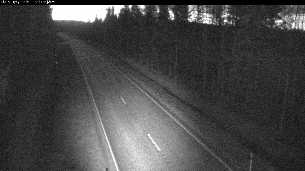 Kelikamerat Kuva Tie 5 Hyrynsalmi, Seitenjärvi, Hyrynsalmi, Kainuu