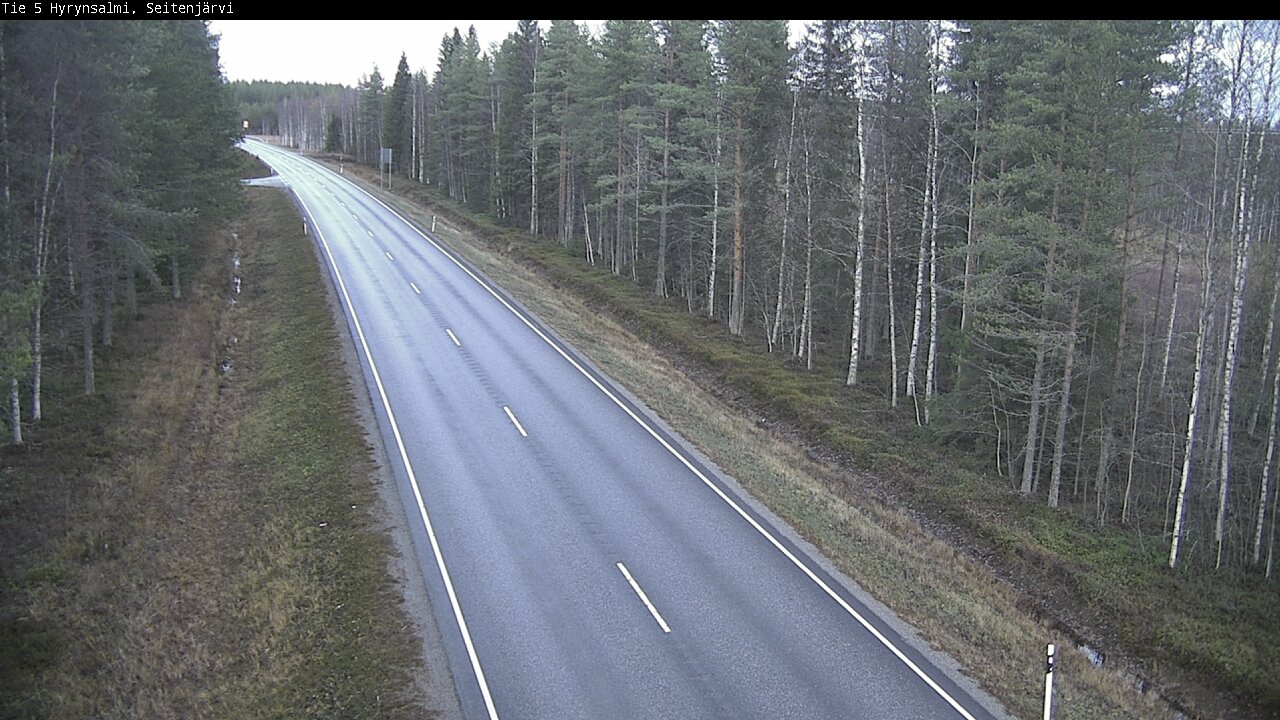 Kelikamerat Kuva Tie 5 Hyrynsalmi, Seitenjärvi, Hyrynsalmi, Kainuu