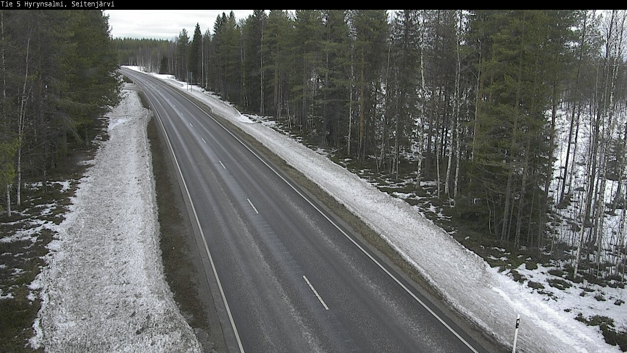 Kelikamerat Kuva Tie 5 Hyrynsalmi, Seitenjärvi, Hyrynsalmi, Kainuu