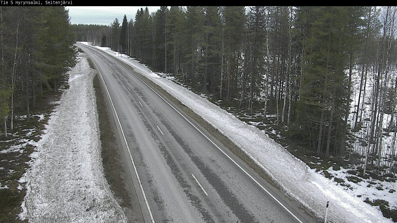 Kelikamerat Kuva Tie 5 Hyrynsalmi, Seitenjärvi, Hyrynsalmi, Kainuu