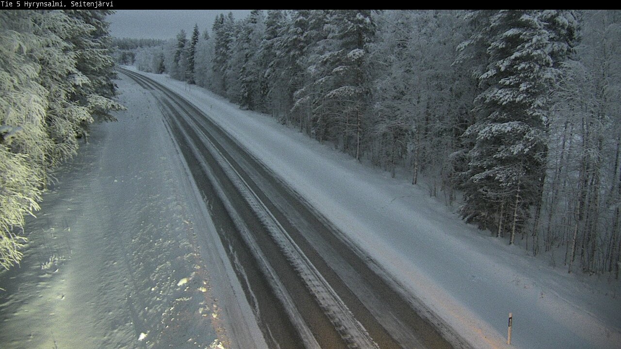 Kelikamerat Kuva Tie 5 Hyrynsalmi, Seitenjärvi, Hyrynsalmi, Kainuu