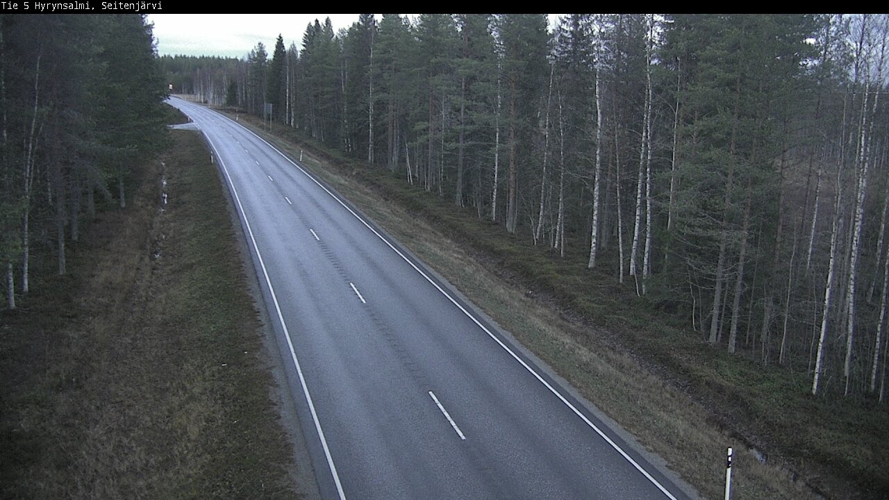 Kelikamerat Kuva Tie 5 Hyrynsalmi, Seitenjärvi, Hyrynsalmi, Kainuu