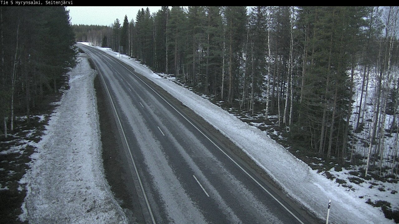 Kelikamerat Kuva Tie 5 Hyrynsalmi, Seitenjärvi, Hyrynsalmi, Kainuu