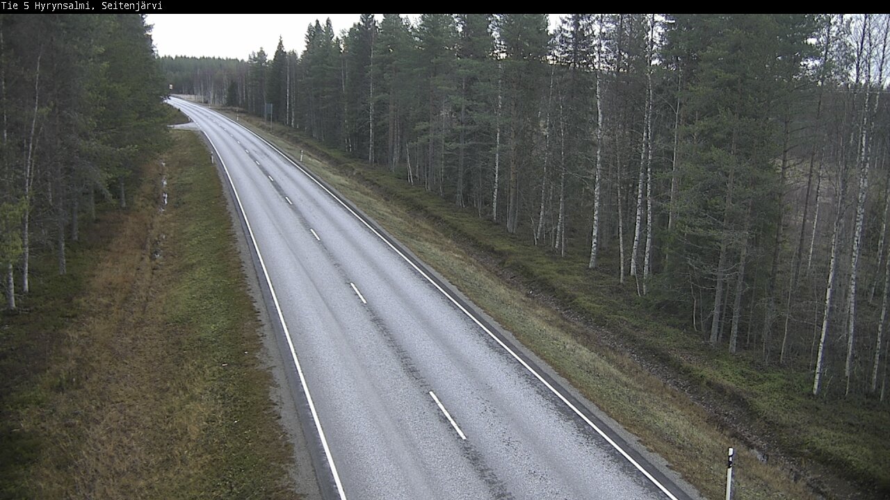 Kelikamerat Kuva Tie 5 Hyrynsalmi, Seitenjärvi, Hyrynsalmi, Kainuu