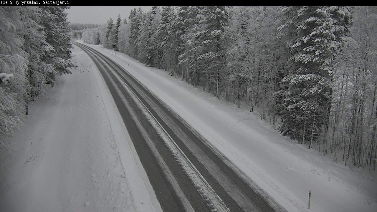Kelikamerat Kuva Tie 5 Hyrynsalmi, Seitenjärvi, Hyrynsalmi, Kainuu