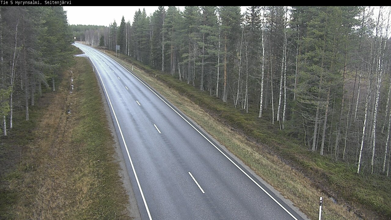 Kelikamerat Kuva Tie 5 Hyrynsalmi, Seitenjärvi, Hyrynsalmi, Kainuu