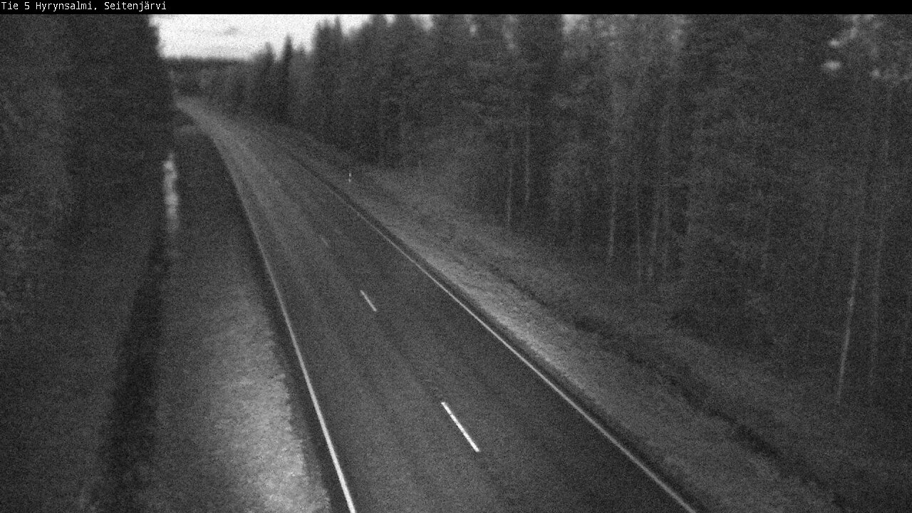Kelikamerat Kuva Tie 5 Hyrynsalmi, Seitenjärvi, Hyrynsalmi, Kainuu