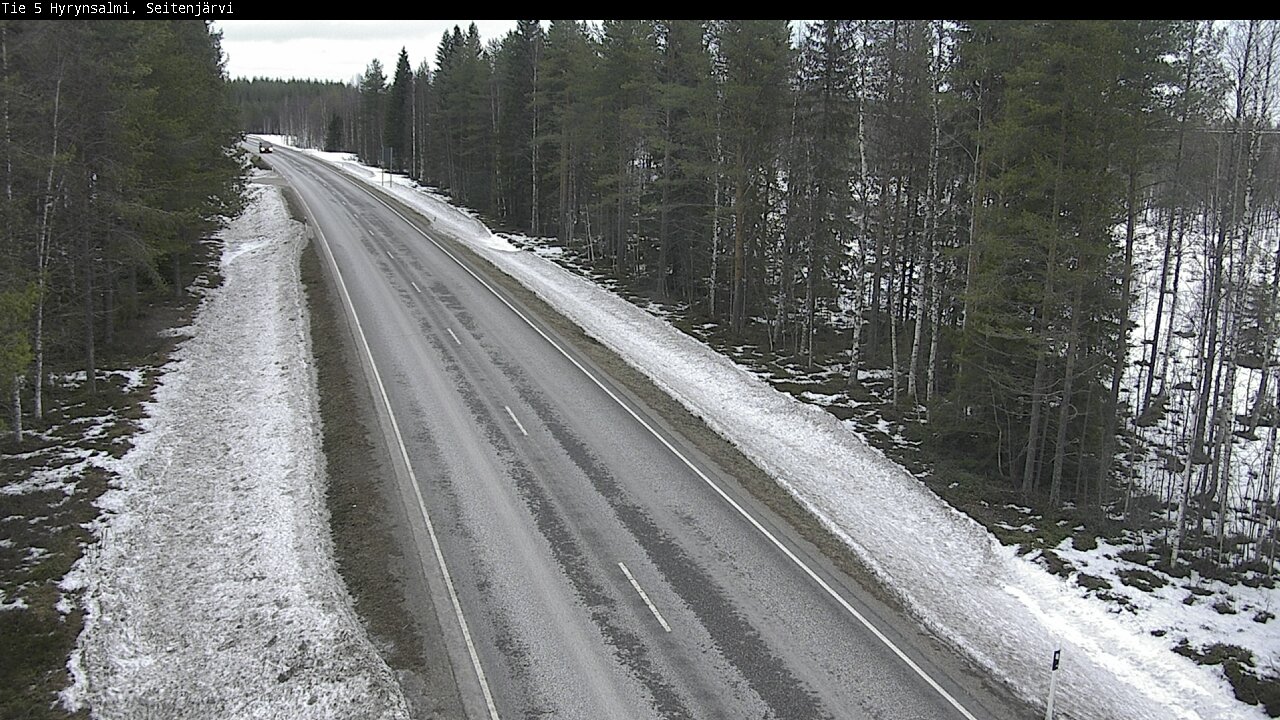 Kelikamerat Kuva Tie 5 Hyrynsalmi, Seitenjärvi, Hyrynsalmi, Kainuu