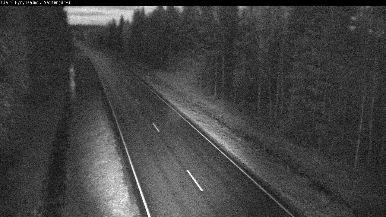 Kelikamerat Kuva Tie 5 Hyrynsalmi, Seitenjärvi, Hyrynsalmi, Kainuu