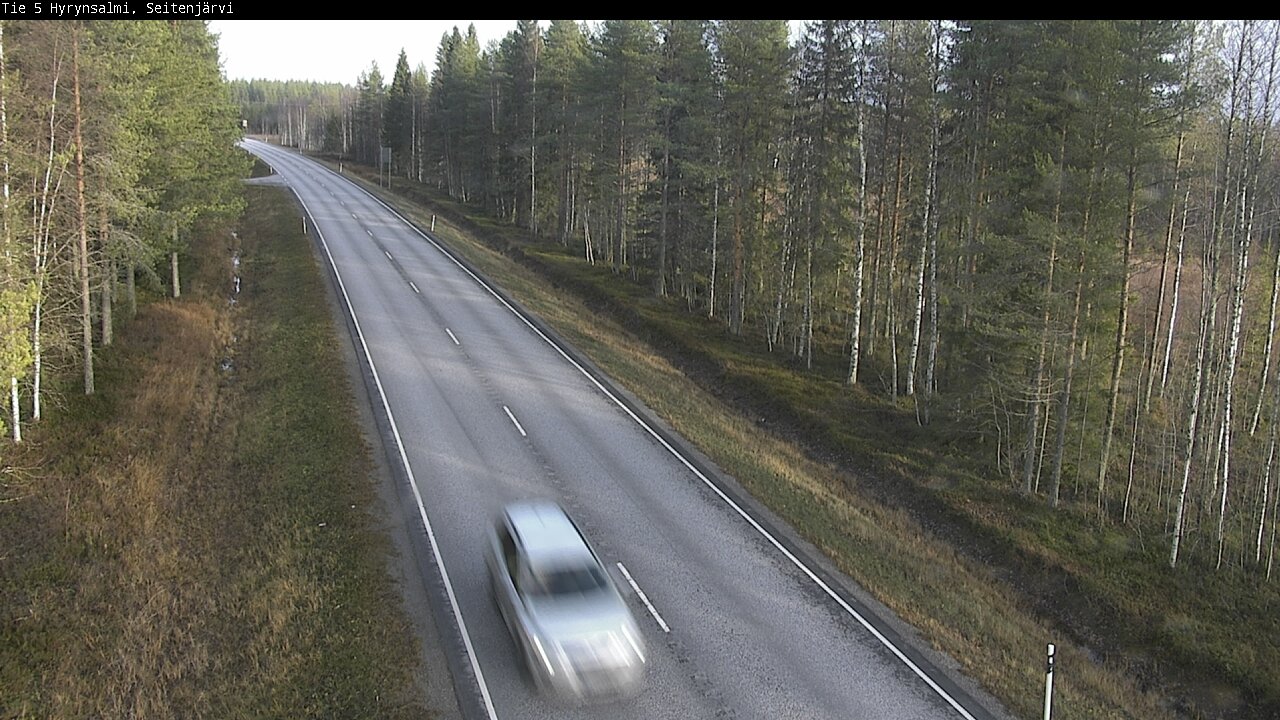 Kelikamerat Kuva Tie 5 Hyrynsalmi, Seitenjärvi, Hyrynsalmi, Kainuu