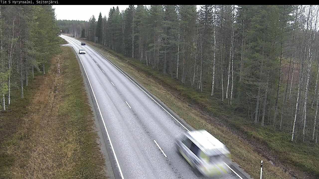 Kelikamerat Kuva Tie 5 Hyrynsalmi, Seitenjärvi, Hyrynsalmi, Kainuu