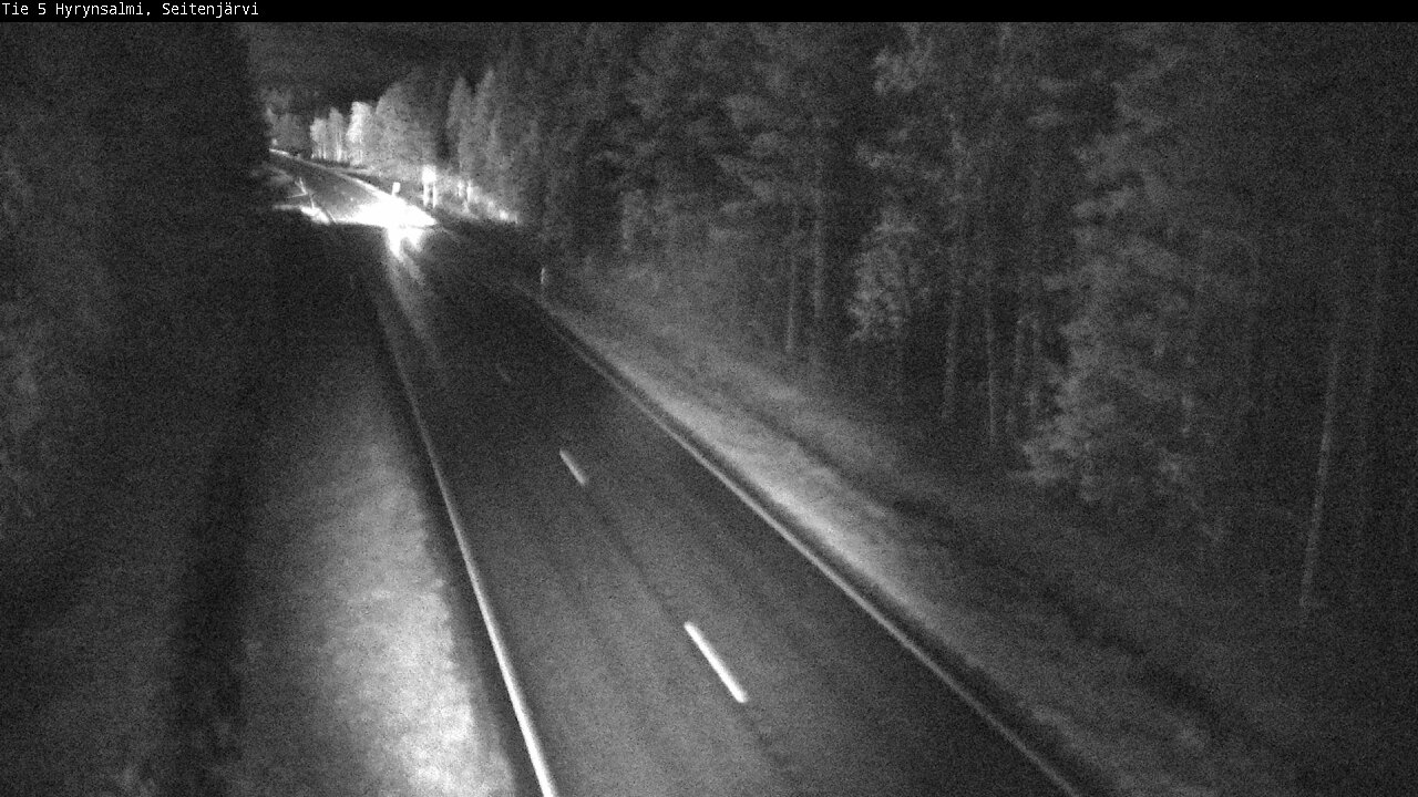 Kelikamerat Kuva Tie 5 Hyrynsalmi, Seitenjärvi, Hyrynsalmi, Kainuu